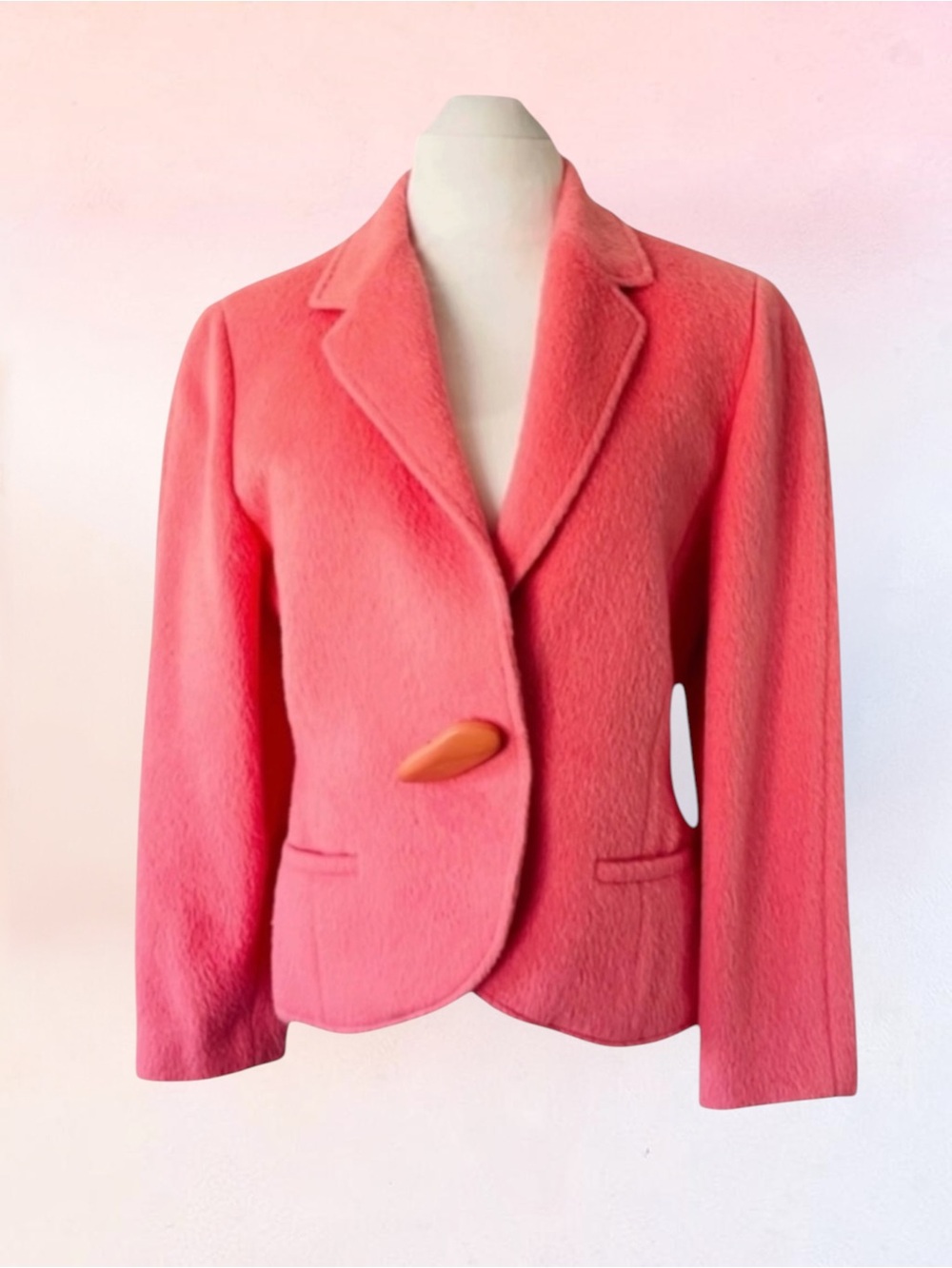 GENNY ALPACA BLEND JACKET SIZE 44